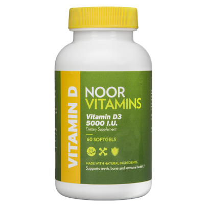 VITAMIN D3 5000 I.U. | Halal-Vitamins 